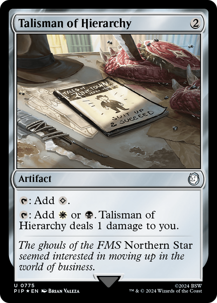 Talisman of Hierarchy (Surge Foil) [Fallout] 