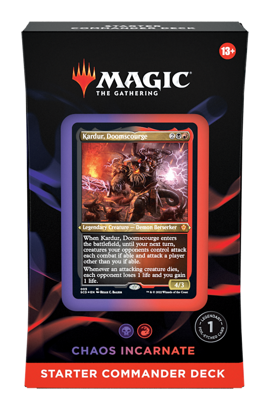 Starter Commander Deck (Chaos Incarnate) 