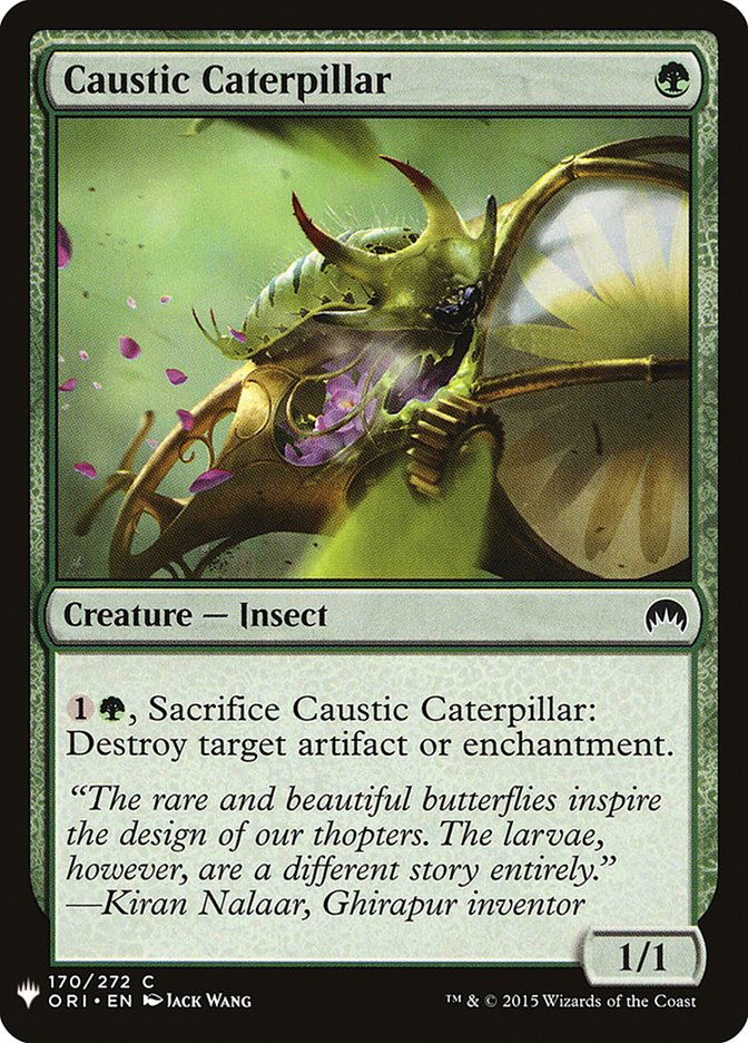 Caustic Caterpillar [Mystery Booster] 