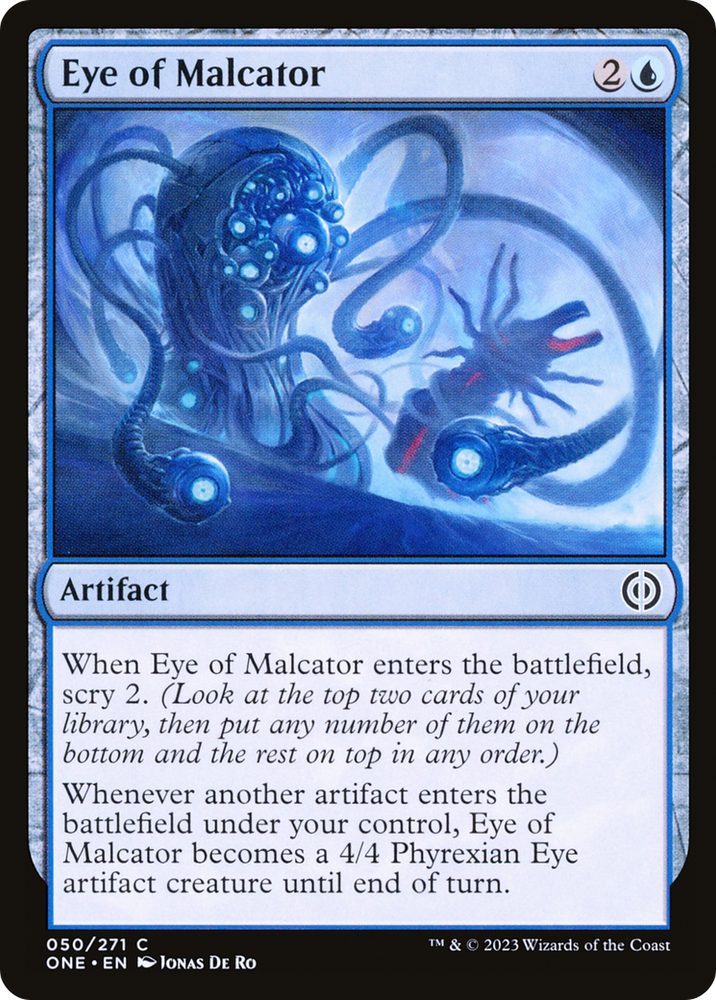 Eye of Malcator [Phyrexia: All Will Be One] 