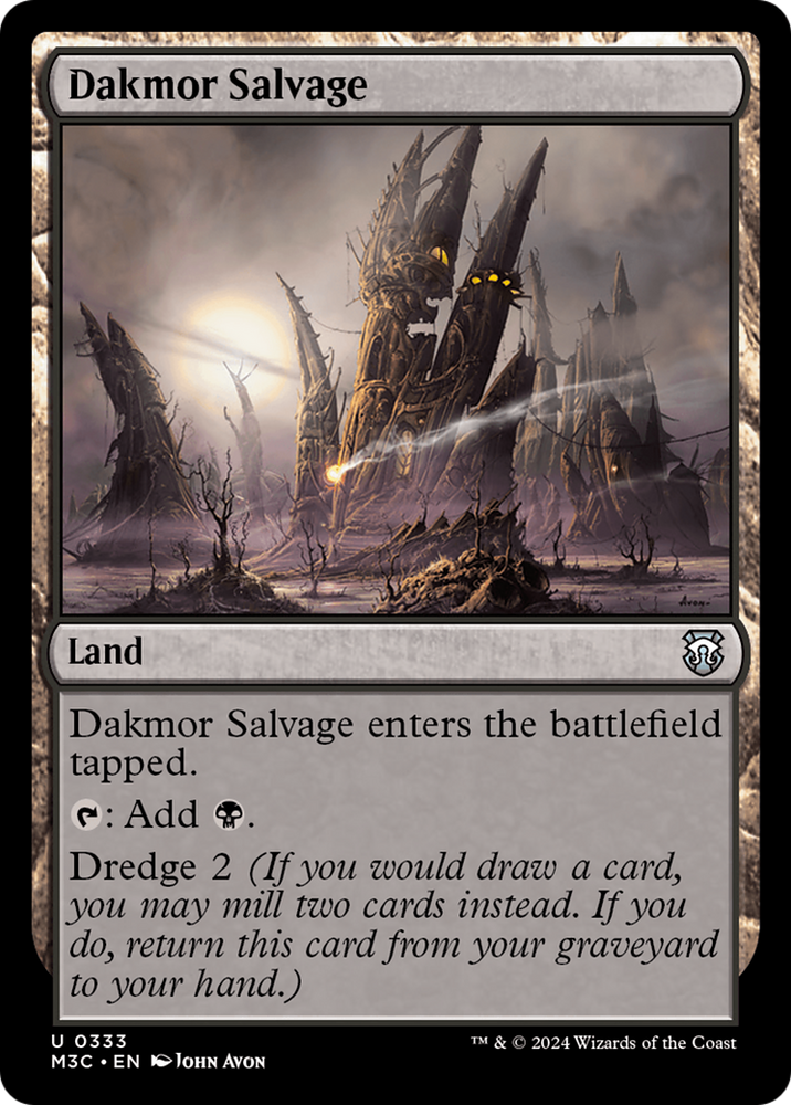 Dakmor Salvage (Ripple Foil) [Modern Horizons 3 Commander] 