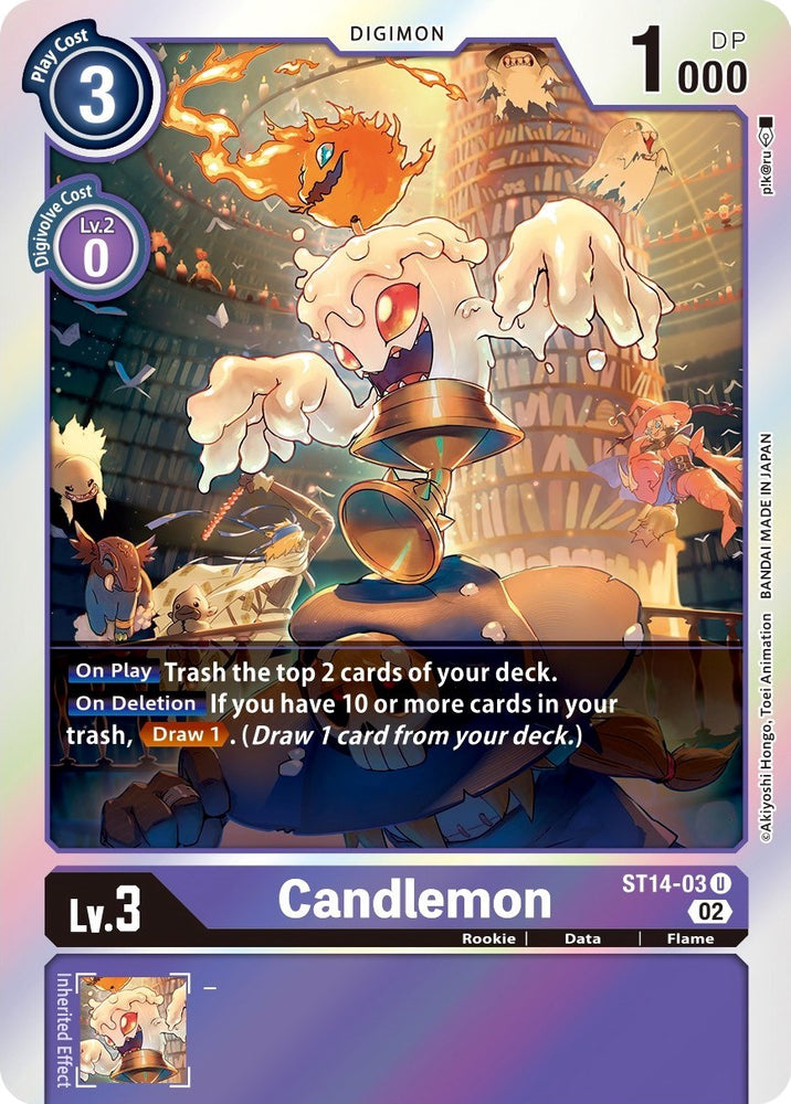 Candlemon [ST14-03] [Starter Deck: Beelzemon Advanced Deck Set] 