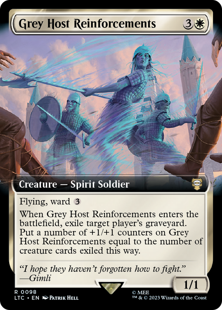 Gray Host Reinforcements (Extended Art) [The Lord of the Rings: Tales of Middle-Earth Commander] 