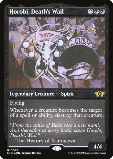 Horobi, Death's Wail (Foil Etched) [Multiverse Legends] 