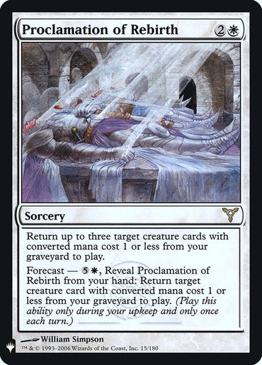Proclamation of Rebirth [Mystery Booster] 