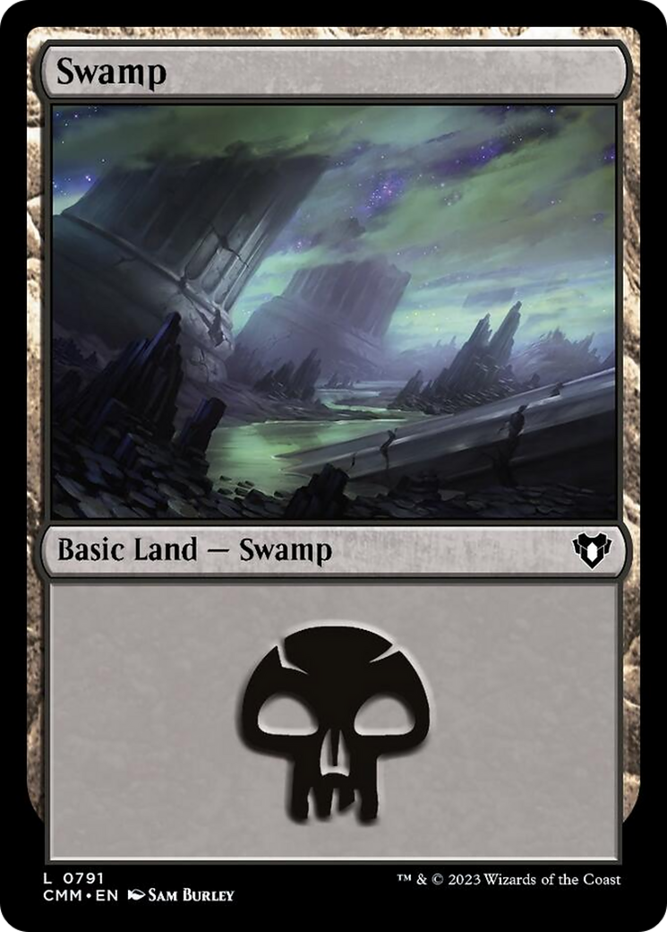 Swamp (791) [Commander Masters] 