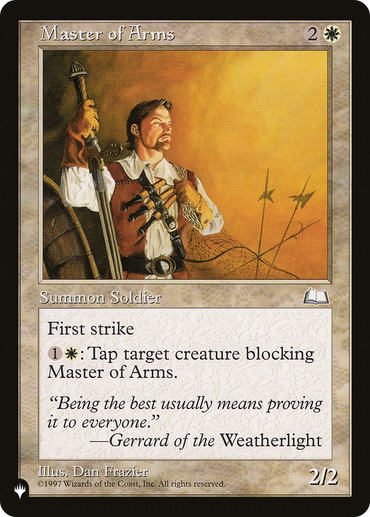 Master of Arms [The List Reprints] 