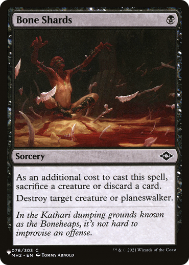 Bone Shards [The List Reprints] 