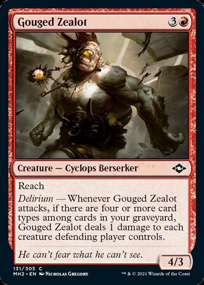 Gouged Zealot [Modern Horizons 2] 