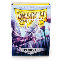 Dragon Shield: Standard 60ct Sleeves - Purple (Matte) 