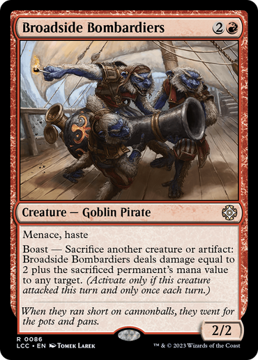 Broadside Bombardiers [The Lost Caverns of Ixalan Commander] 