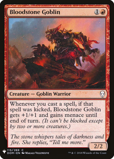 Bloodstone Goblin [Mystery Booster] 