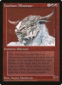 Hurloon Minotaur (Oversized) [Oversize Cards] 