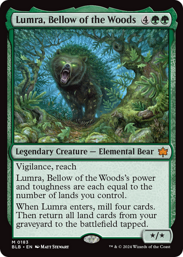 Lumra, Bellow of the Woods [Bloomburrow] 