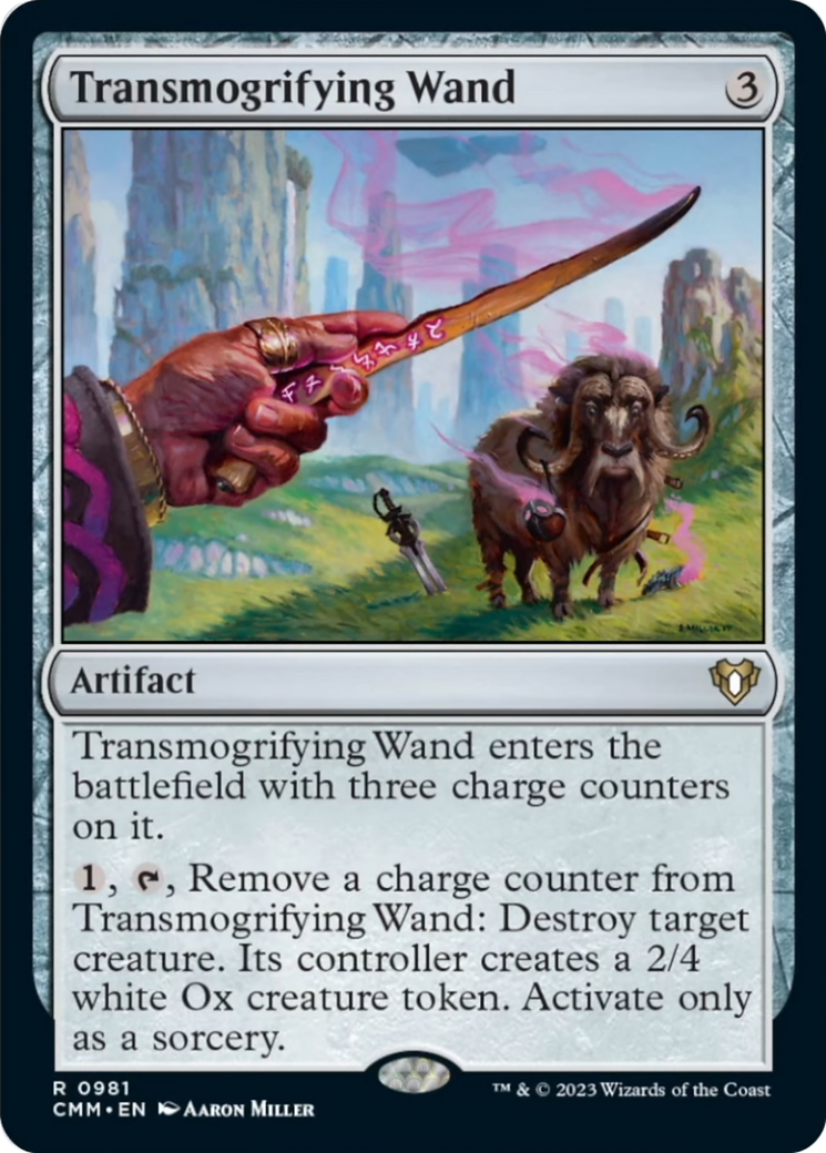 Transmogrifying Wand [Commander Masters] 