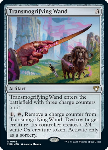 Transmogrifying Wand [Commander Masters] 