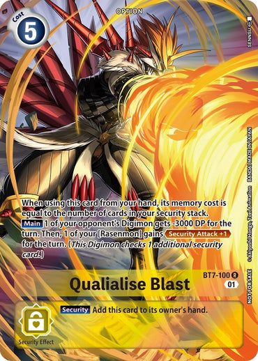 Qualialize Blast [BT7-100] (Summer 2022 Dash Pack) [Next Adventure Promos] 