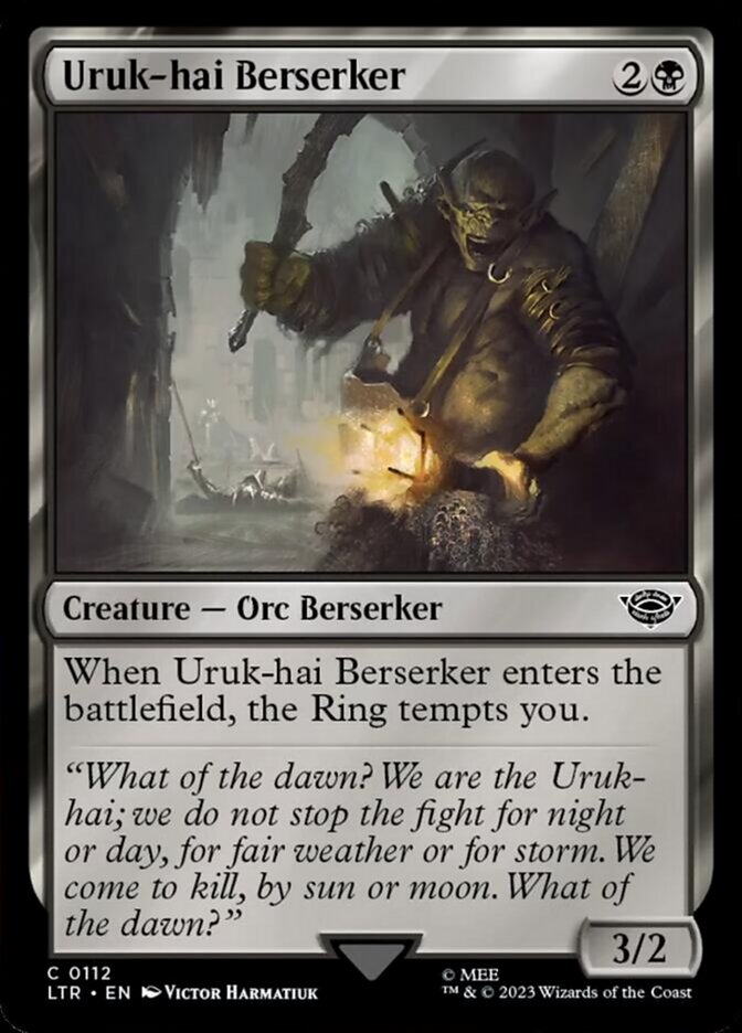 Uruk-hai Berserker [The Lord of the Rings: Tales of Middle-Earth] 