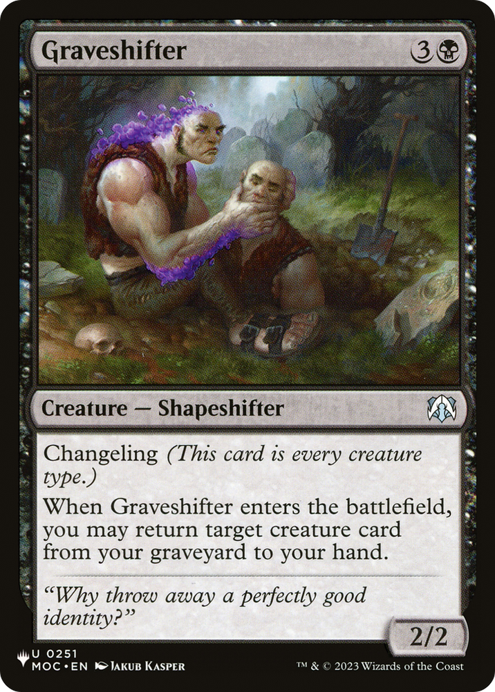 Graveshifter [The List Reprints] 