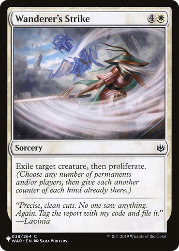 Wanderer's Strike [The List Reprints] 