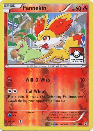 Fennekin (10/124) (League Promo) [XY: Fates Collide] 