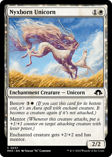 Nyxborn Unicorn [Modern Horizons 3] 