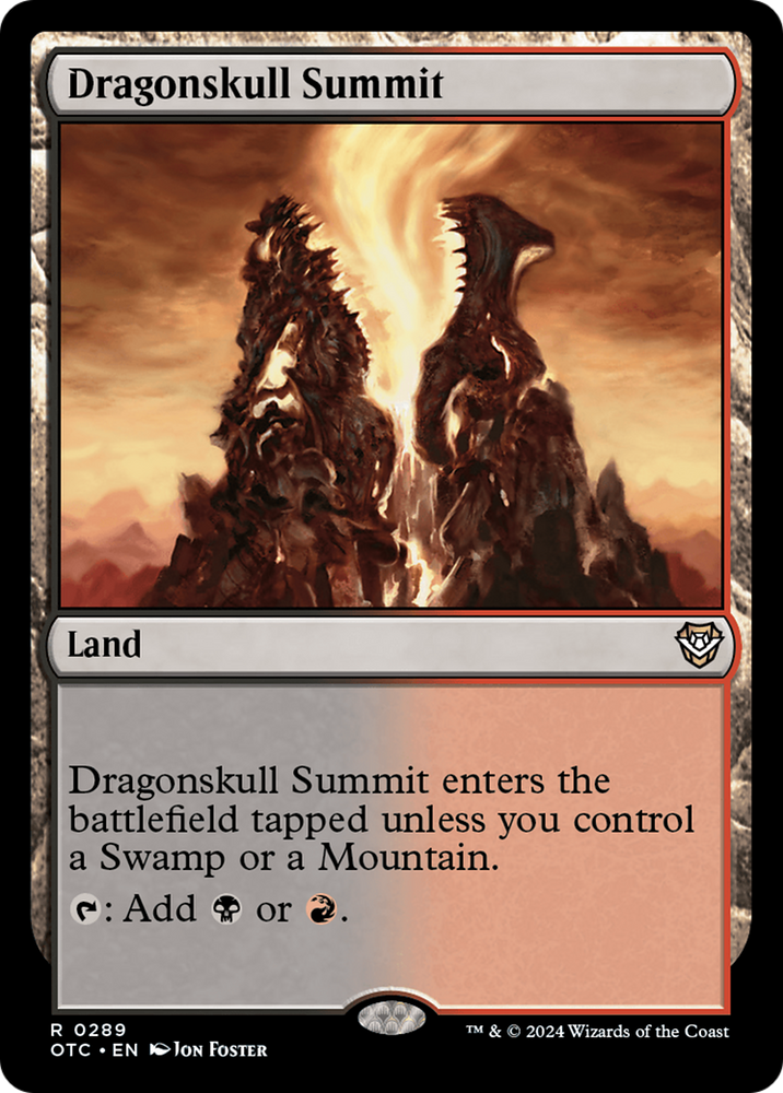 Dragonskull Summit [Outlaws of Thunder Junction Commander] 