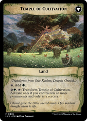 Ojer Kaslem, Deepest Growth // Temple of Cultivation [The Lost Caverns of Ixalan] 