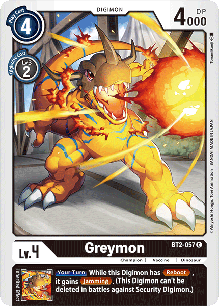 Greymon [BT2-057] [Release Special Booster Ver.1.0] 