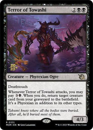 Terror of Towashi [March of the Machine Prerelease Promos] 