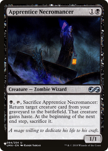 Apprentice Necromancer [The List Reprints] 