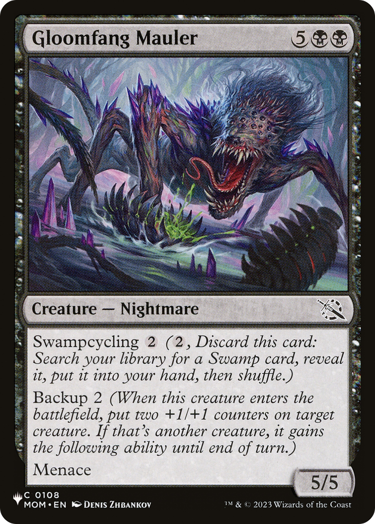 Gloomfang Mauler [The List Reprints] 