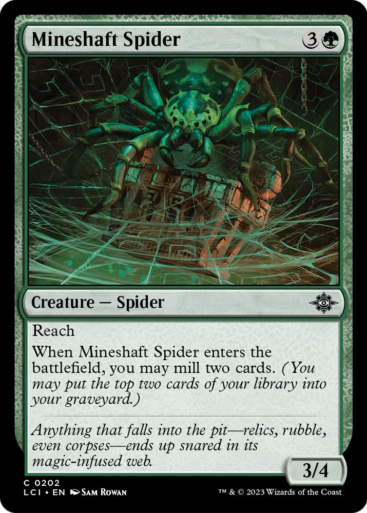 Mineshaft Spider [The Lost Caverns of Ixalan] 