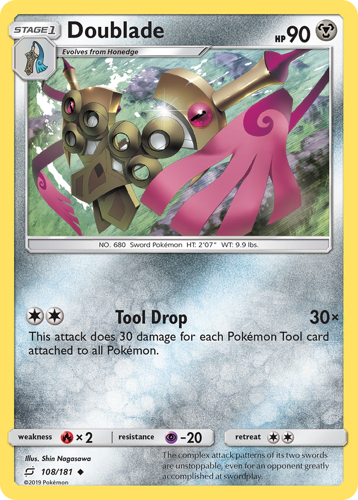 Doublade (108/181) [Sun &amp; Moon: Team Up] 