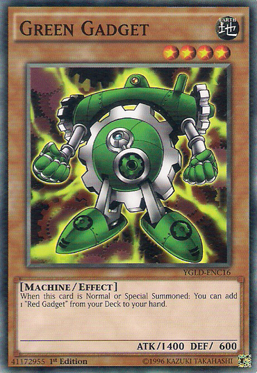 Green Gadget [YGLD-ENC16] Common 