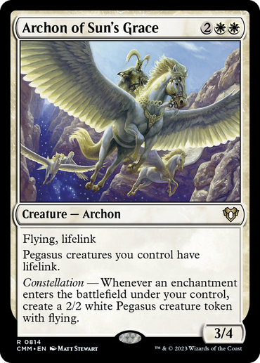 Archon of Sun's Grace [Commander Masters] 