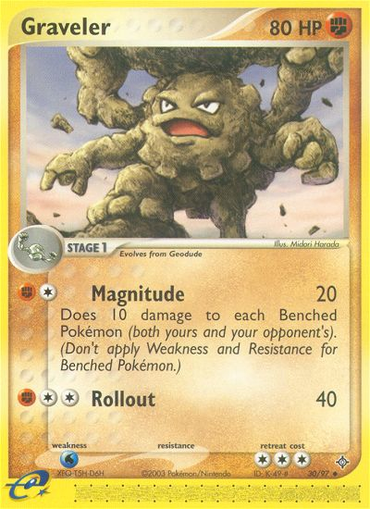 Graveler (30/97) [EX: Dragon] 