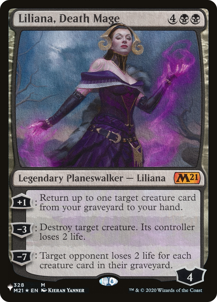 Liliana, Death Mage [The List Reprints] 