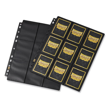 Dragon Shield: 18-Pocket Pages - Double Sided (Side-Loaded Non-Glare) 