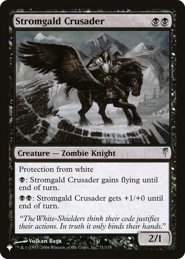 Stromgald Crusader [The List Reprints] 