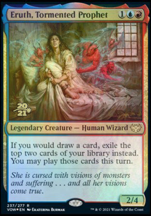 Eruth, Tormented Prophet [Innistrad: Crimson Vow Prerelease Promos] 