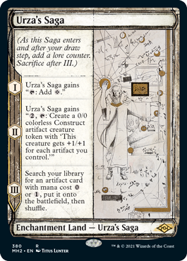 Urza's Saga (Sketch) [Modern Horizons 2] 