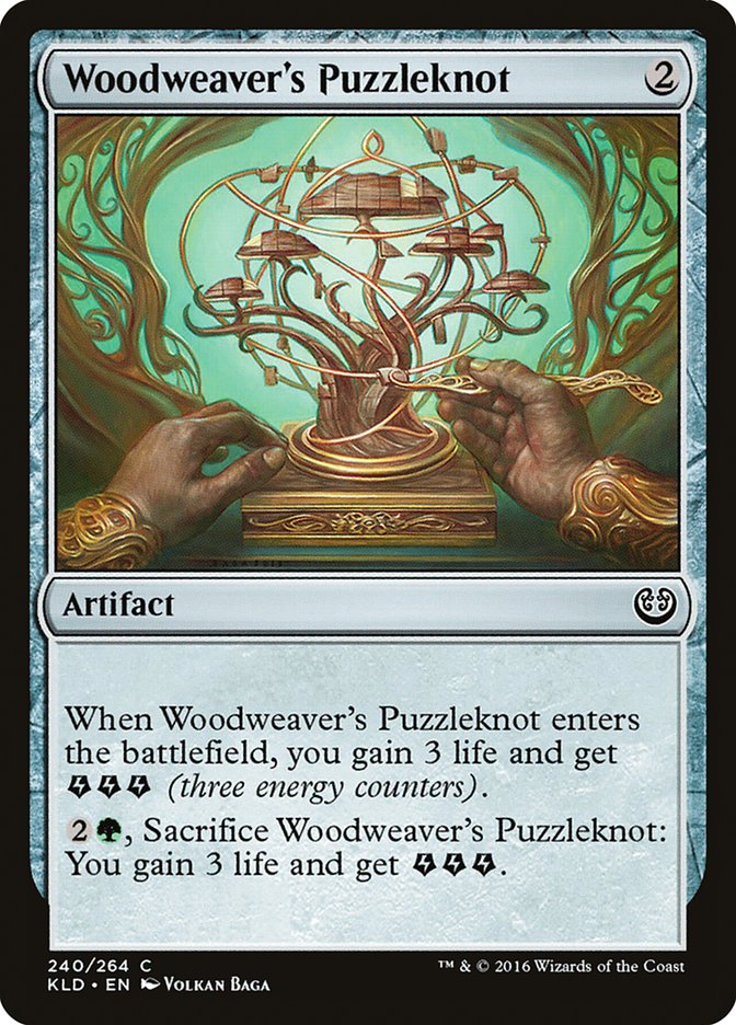 Woodweaver's Puzzleknot [Kaladesh] 