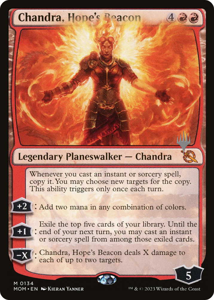 Chandra, Hope's Beacon (Promo Pack) [March of the Machine Promos] 