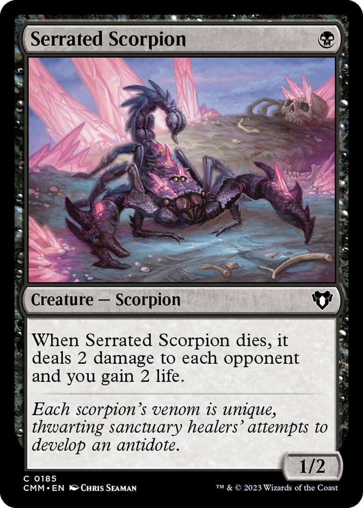 Serrated Scorpion [Commander Masters] 