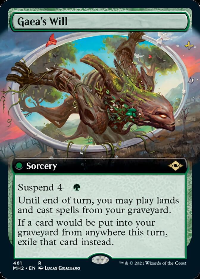 Gaea's Will (Extended Art) [Modern Horizons 2] 