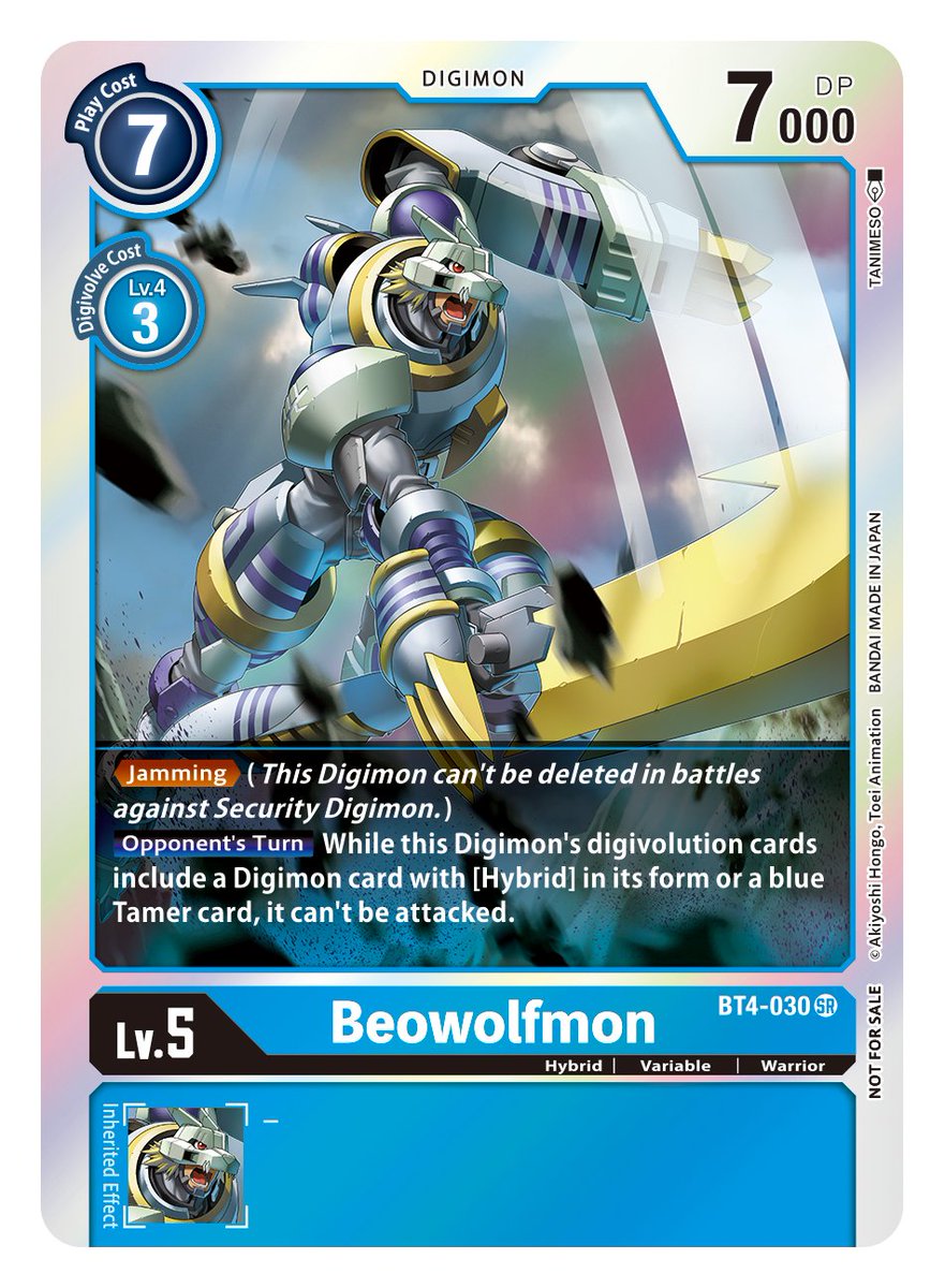 BeoWolfmon [BT4-030] (Event Pack 2) [Great Legend] 