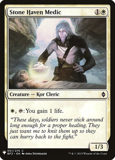 Stone Haven Medic [Mystery Booster] 