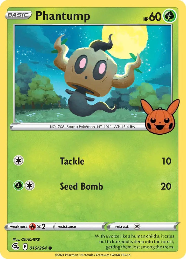 Phantump (016/264) [Trick or Trade] 
