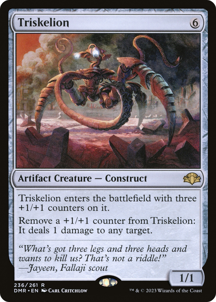 Triskelion [Dominaria Remastered] 